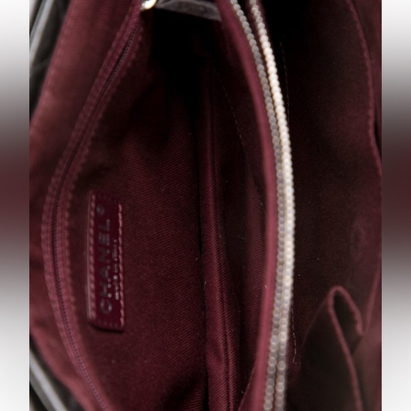 Chanel Karl Lagerfield Perfect Edge II Black Quilted Flap Bag - Picture 6 of 13